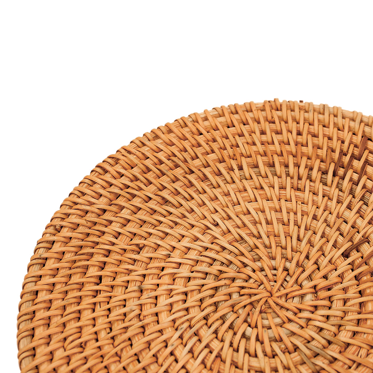 Bolsa De Bambu Redonda Feminina Com Alça Fixa Forrada Verão